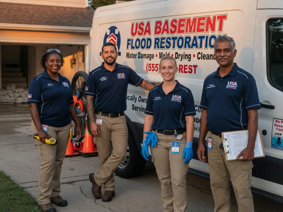 Basement Flood Cleanup company in Windsor, WI